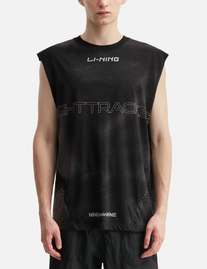 NīNEpointNīNE X Li-Ning "The Light Of Moon" Running Tank Top