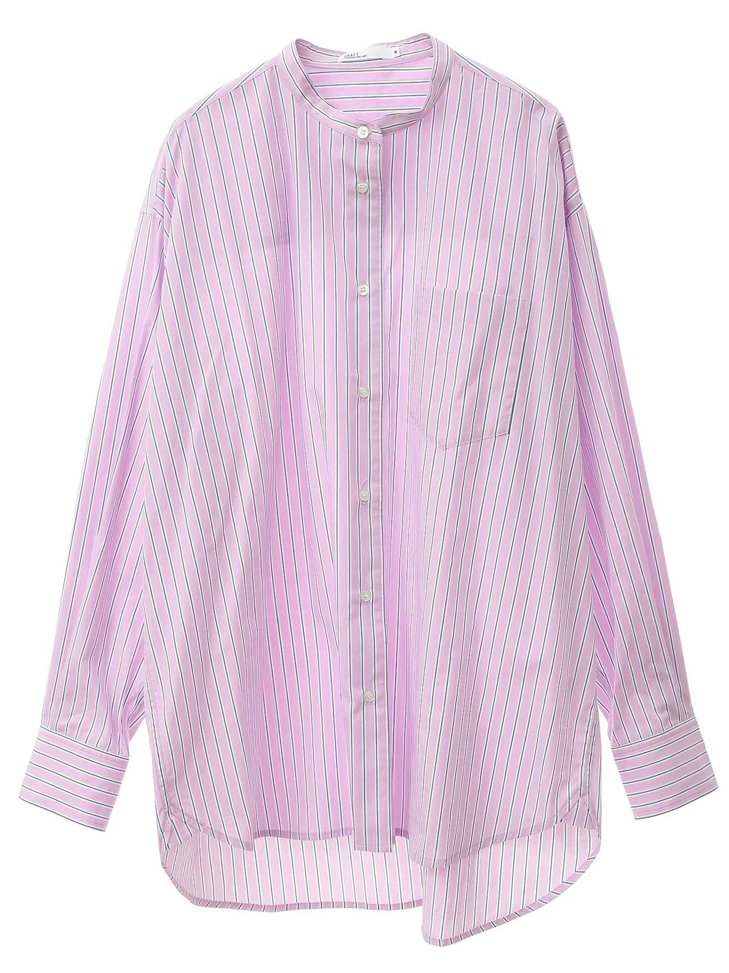 Hayato Band Collar Shirt