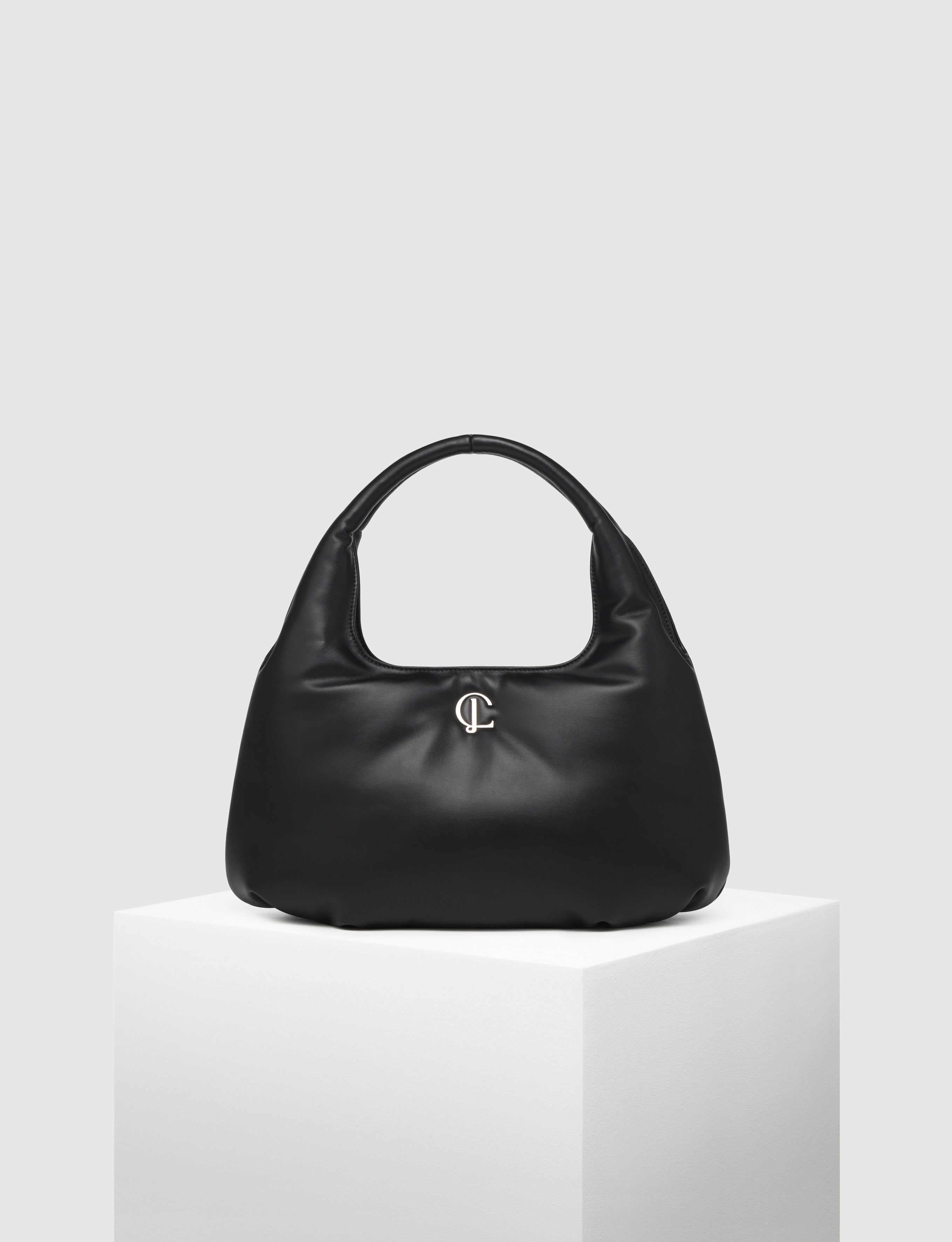 Carlyn Bag Korea - Jelly - Black: "Black Jelly Bag"