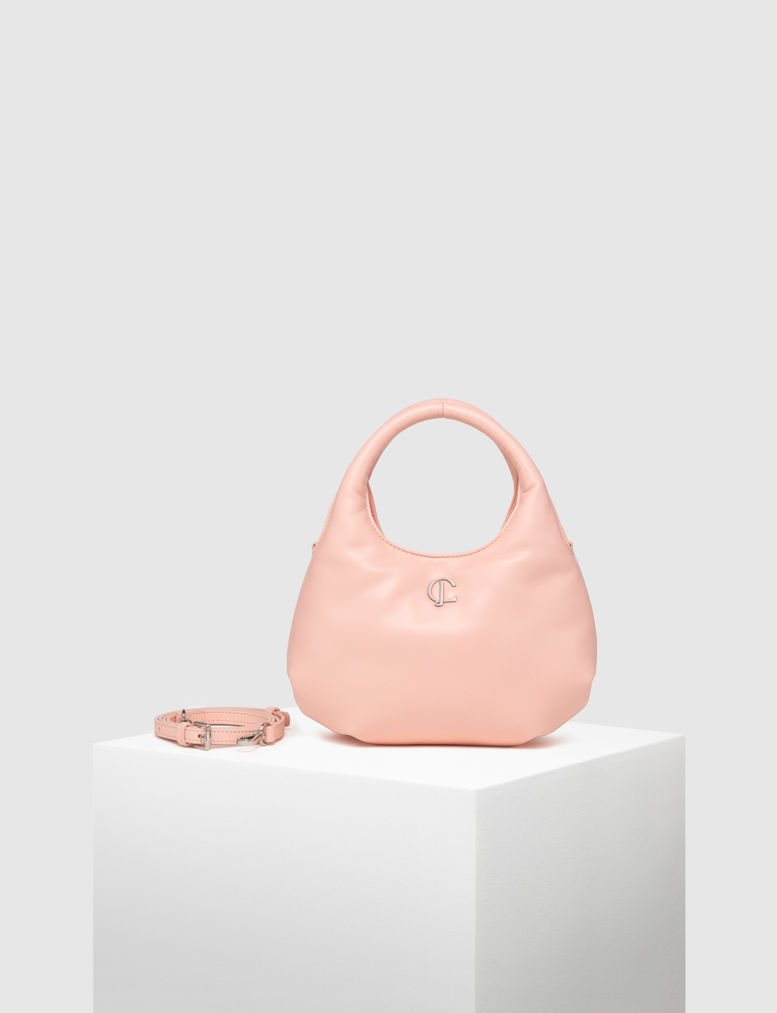 Carlyn Bag Korea - Jelly Mini - Peach: "Peach Jelly Mini Bag"