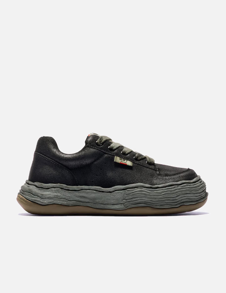 Oliver Waxed Suede Low-Top Sneakers