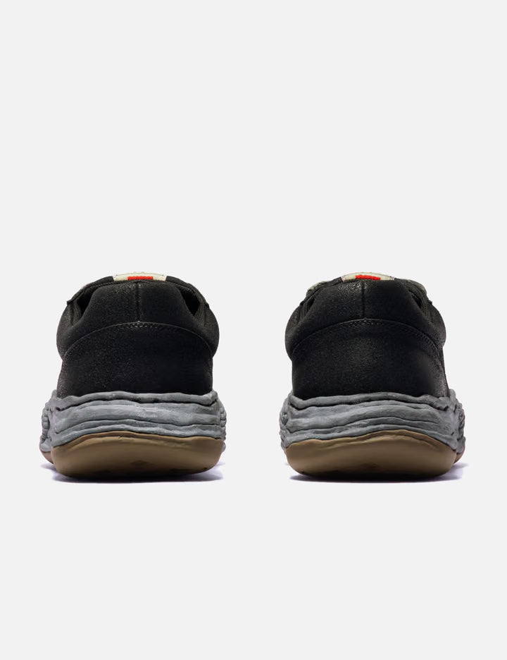 Oliver Waxed Suede Low-Top Sneakers