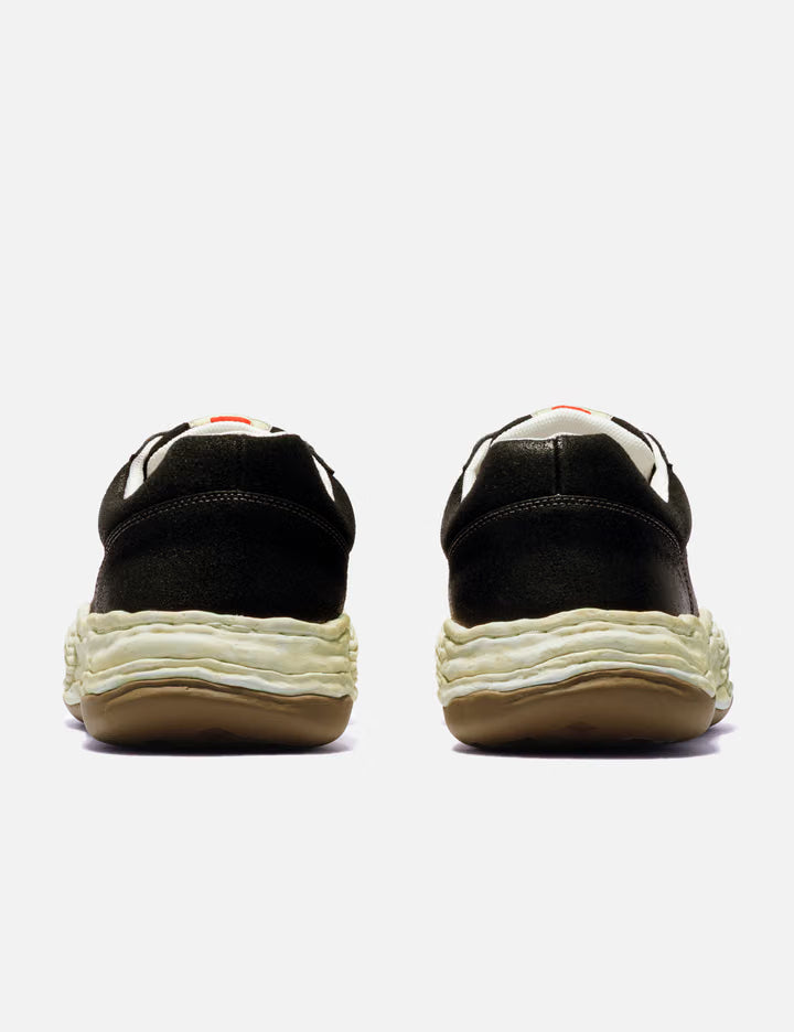 Oliver Waxed Suede Low-Top Sneakers