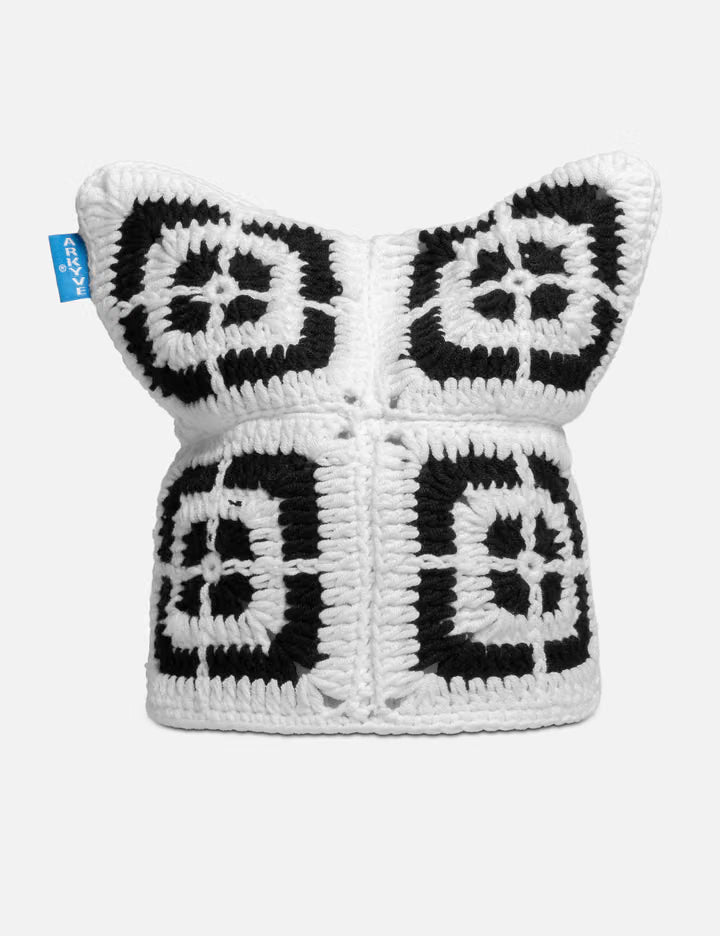 Oreo Crochet Cat Hat