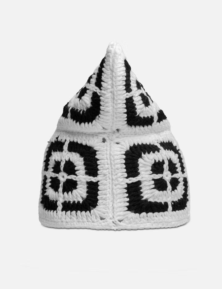 Oreo Crochet Cat Hat