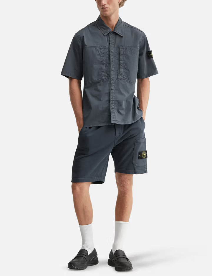 Organic Cotton Fleece Jogger Shorts