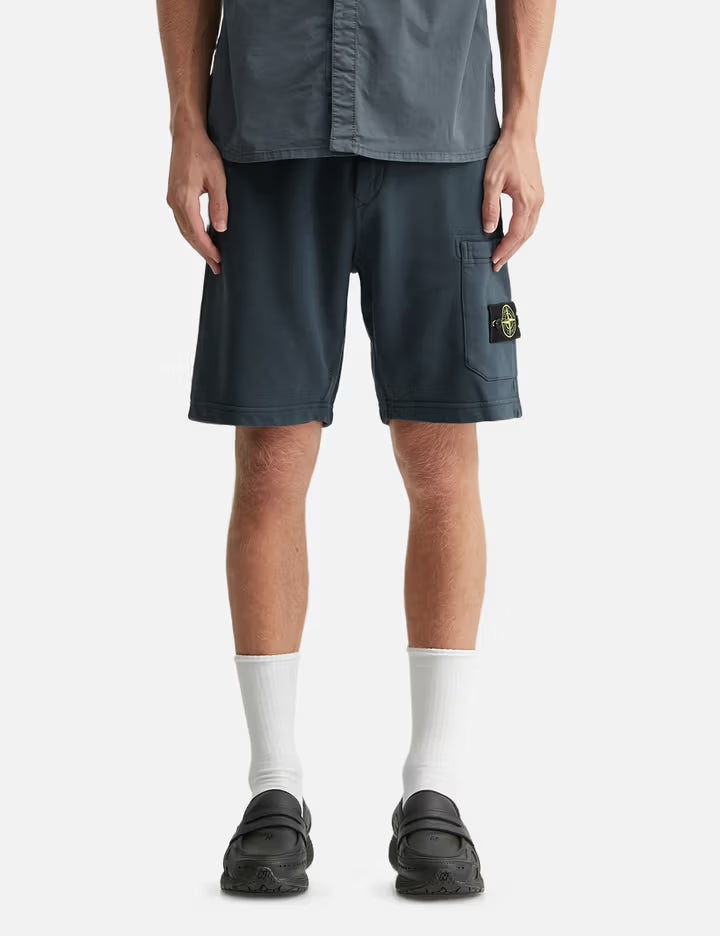 Organic Cotton Fleece Jogger Shorts