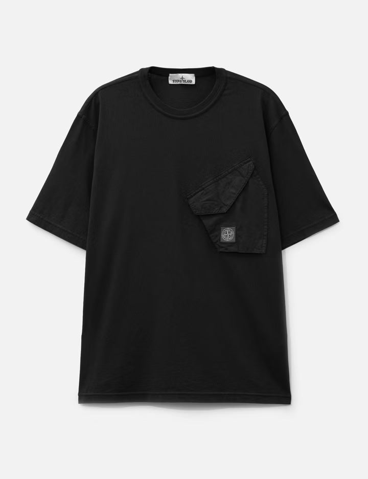 Organic Cotton Jersey T-Shirt With Chest Pocket
