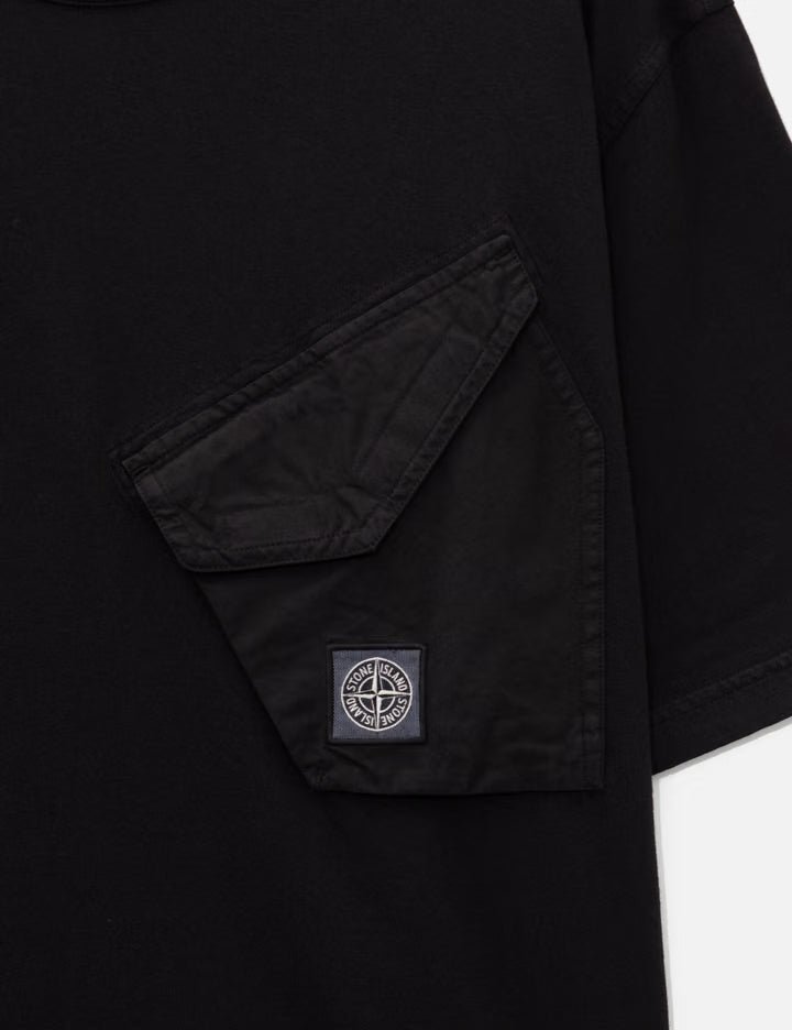Organic Cotton Jersey T-Shirt With Chest Pocket