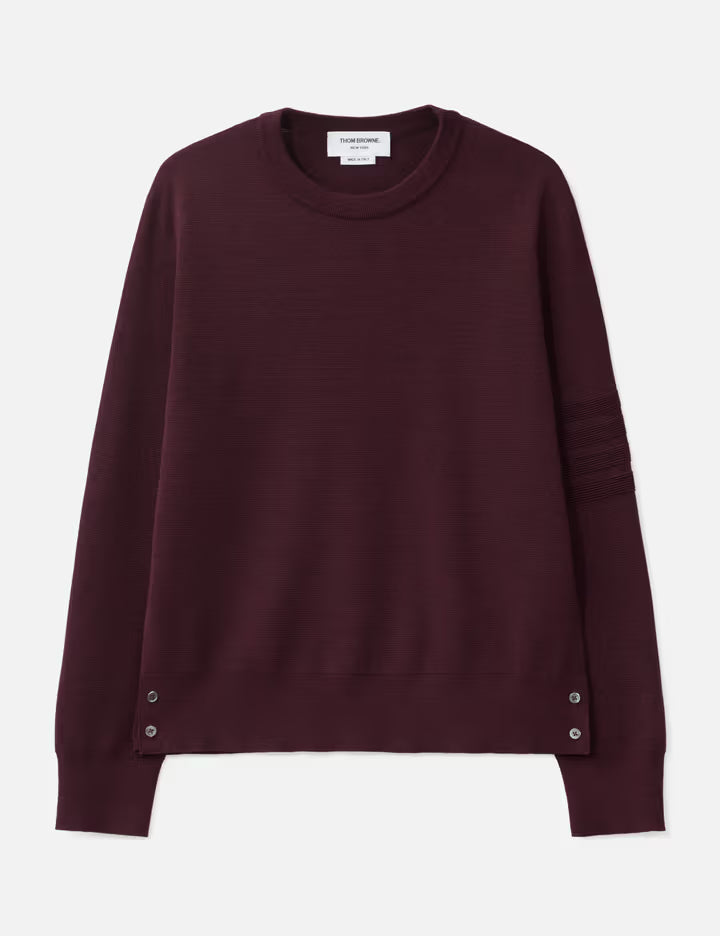 Ottoman Milano Stitch 4-Bar Bomber Pullover