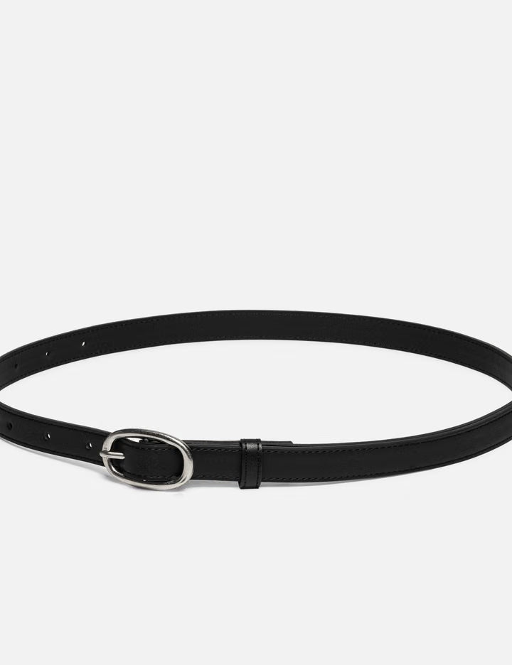 Oval Leather Belt