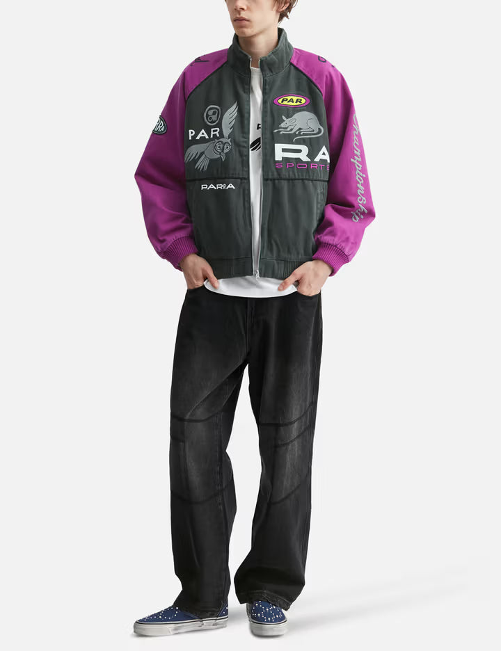 Owls Meet Rat Racing Jacket