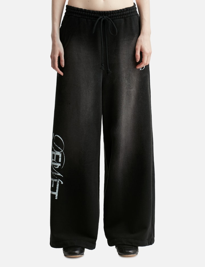 D Logo Washed Sweat Pants