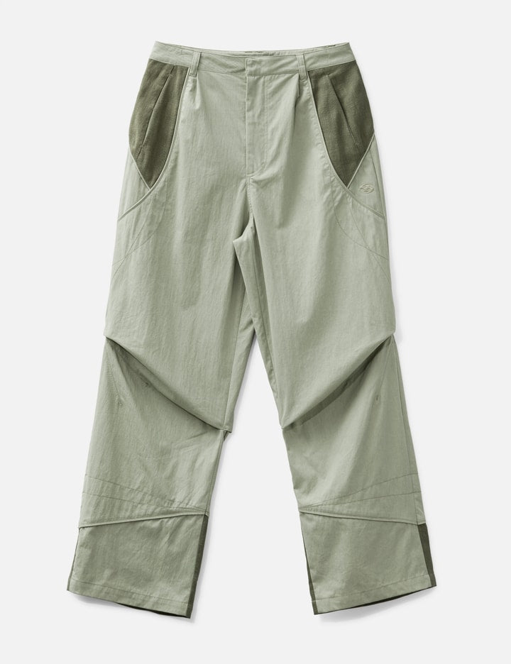 Linen Block Pants