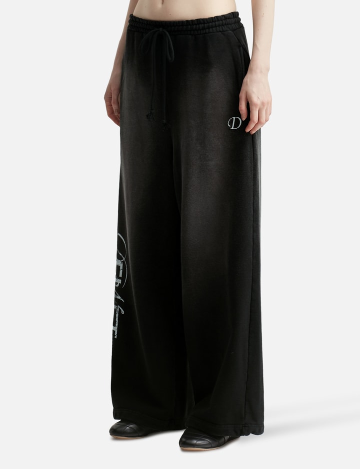 D Logo Washed Sweat Pants