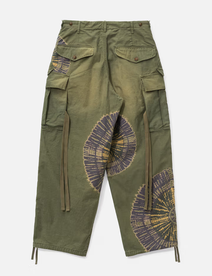 Tie-Dye Military Pants