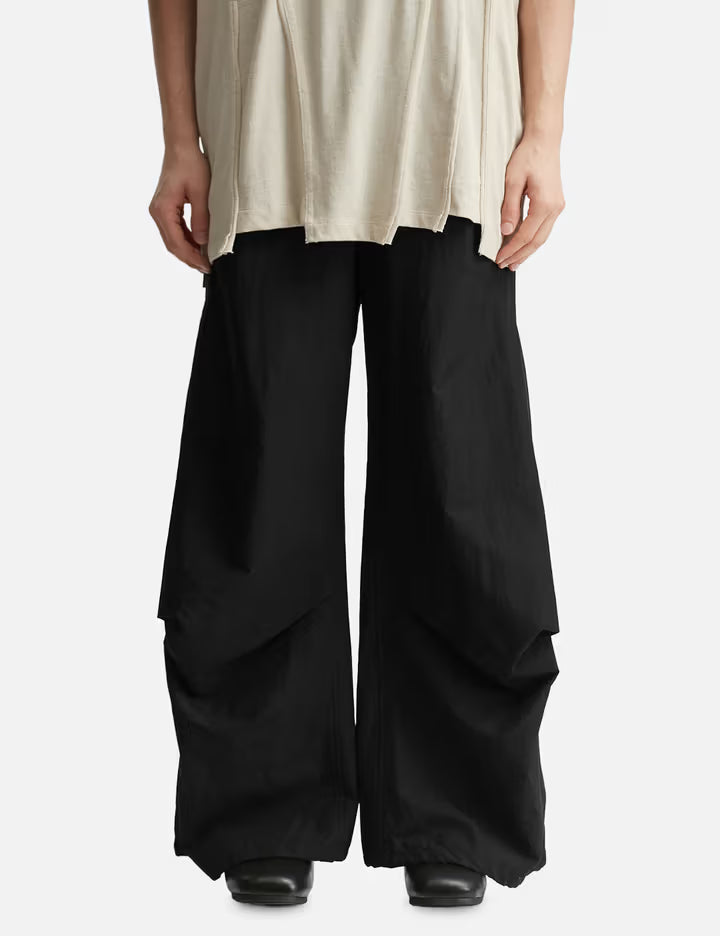 Bias Drape Flare Pants