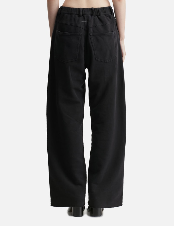 Wide-leg Cotton Trousers
