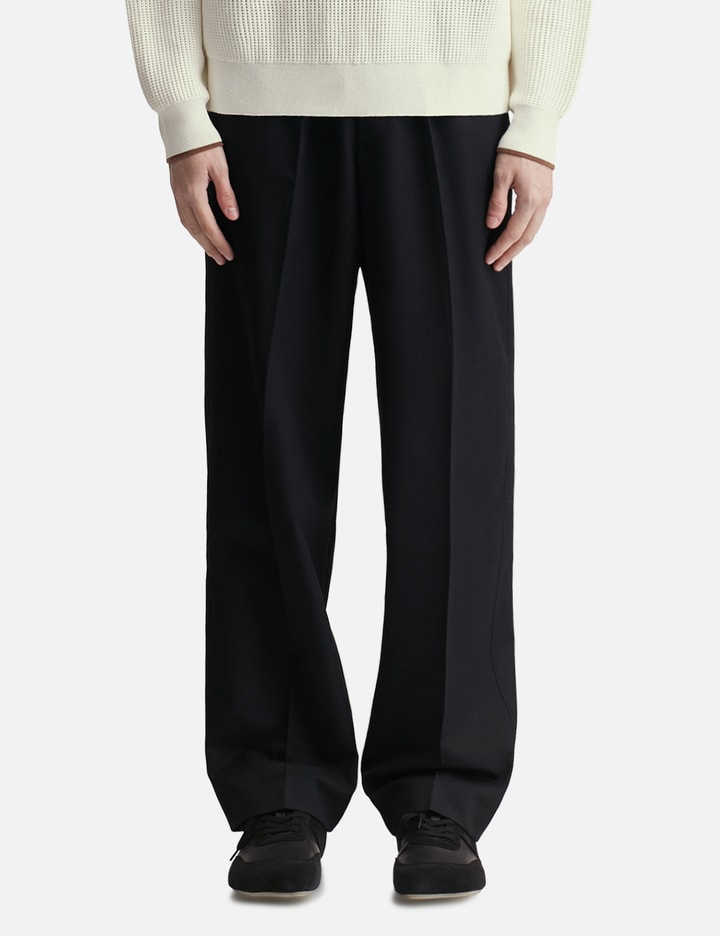 Pantalon Droit Laine