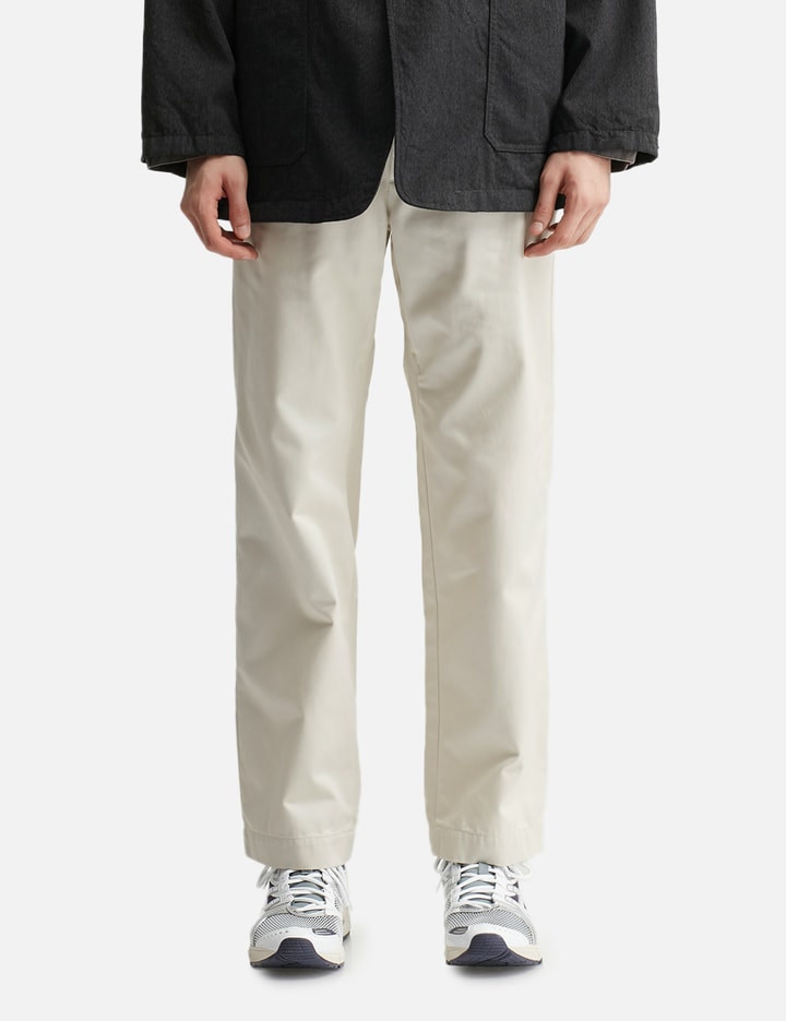 Wide Straight Chino Pants