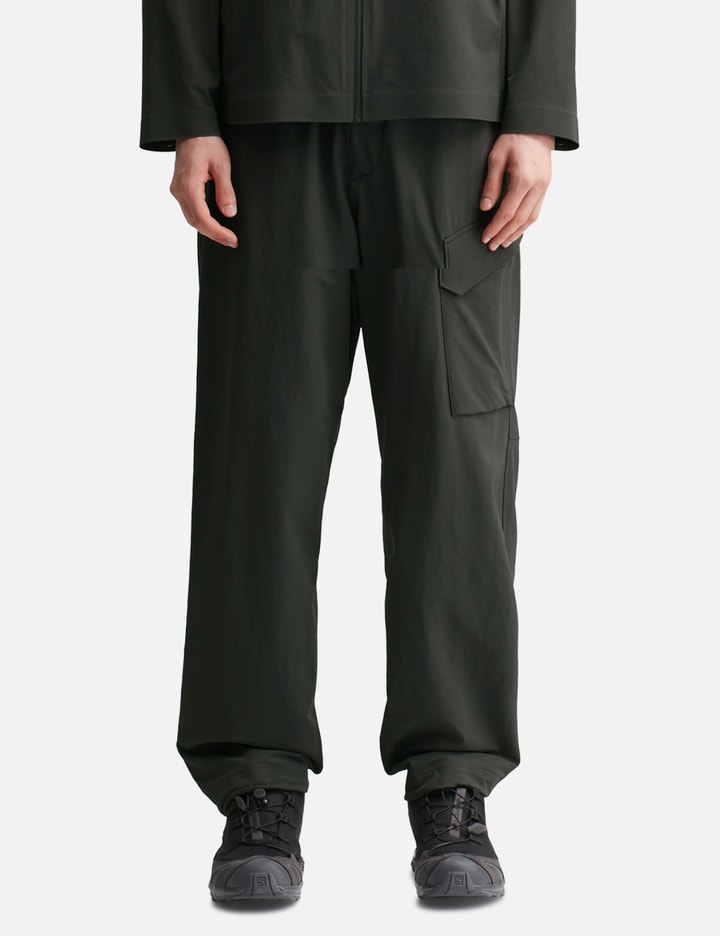 Textured Stretch Nylon Stellina Jogger Trousers