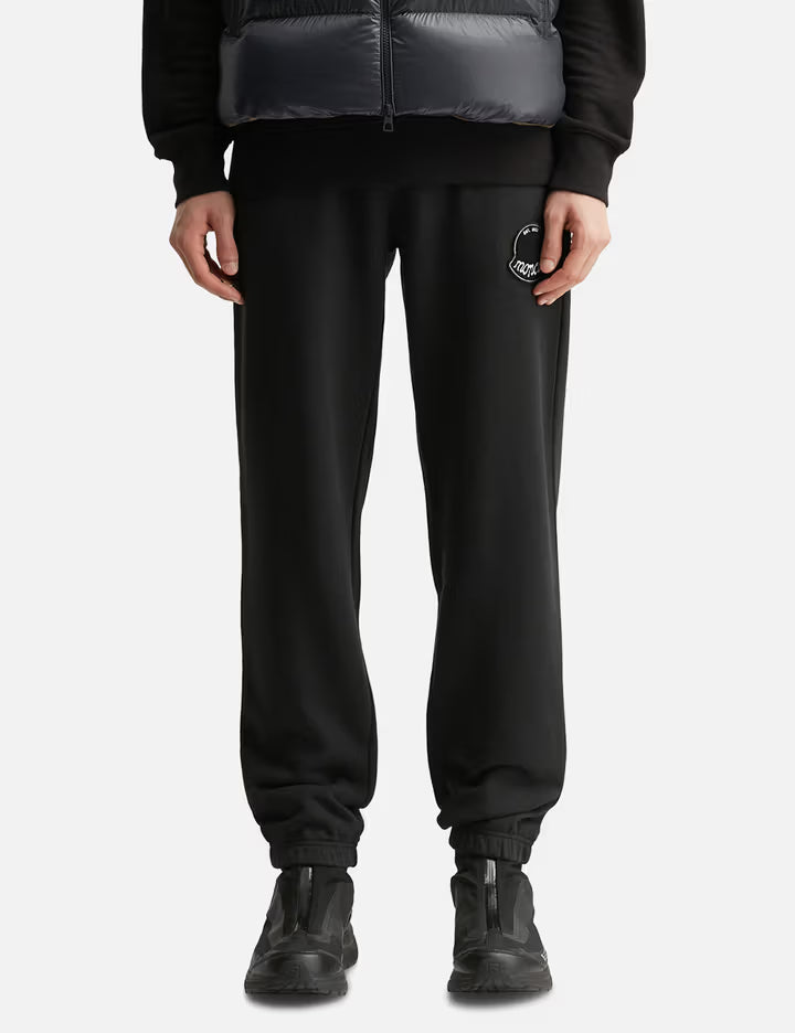 Logo Patch Cotton Sweatpants