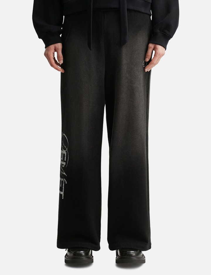 D Logo Washed Sweat Pants
