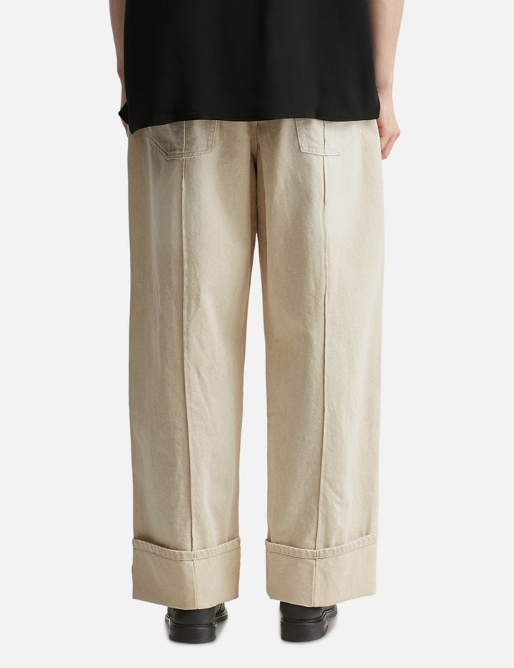 Khaki High Waisted Denim