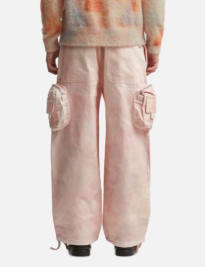 KidSuper x Piet Watercolour Cotton Cargo Trousers