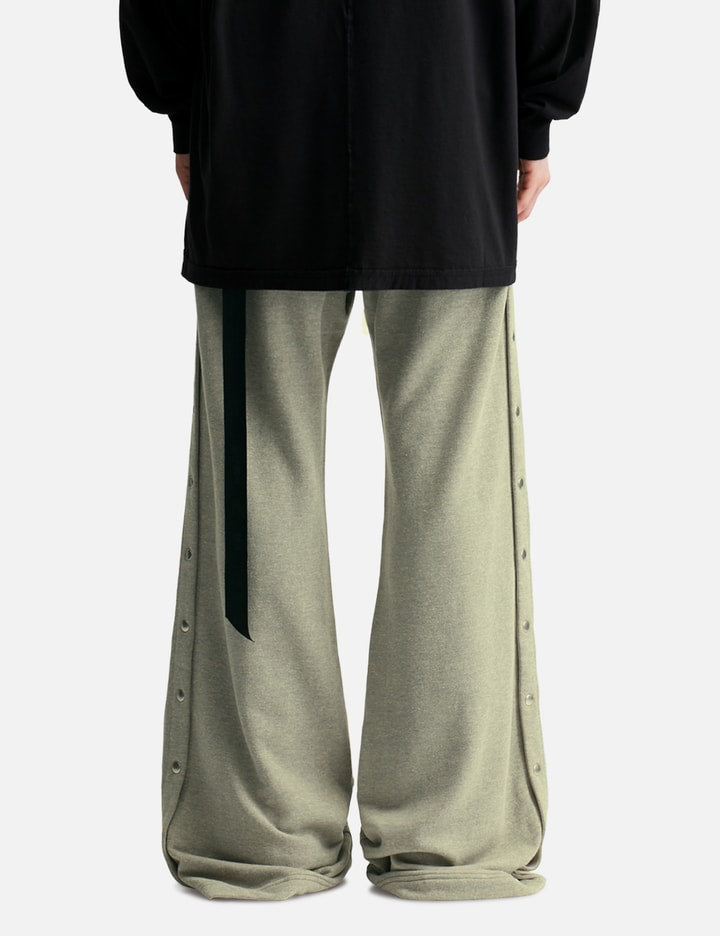 Wide Pusher Pants In Felpa