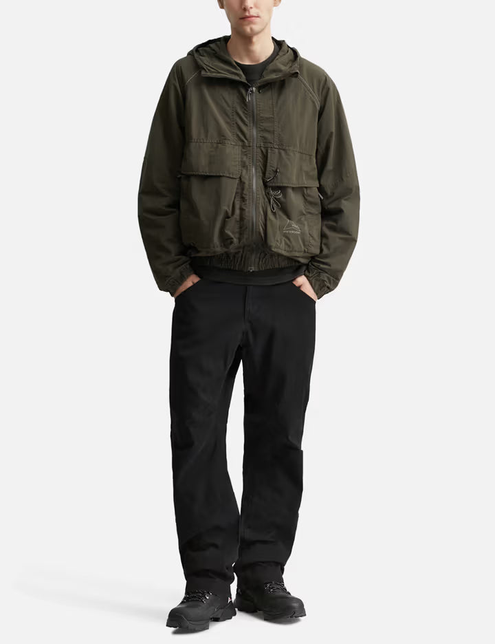 Crimp Shaped Cotton Pants