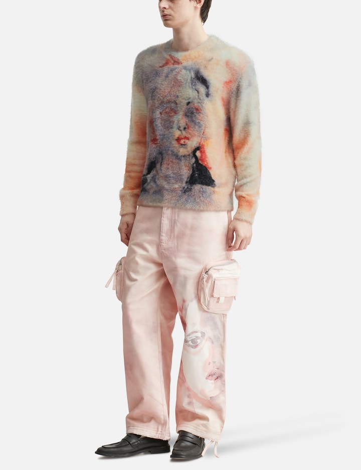 KidSuper x Piet Watercolour Cotton Cargo Trousers