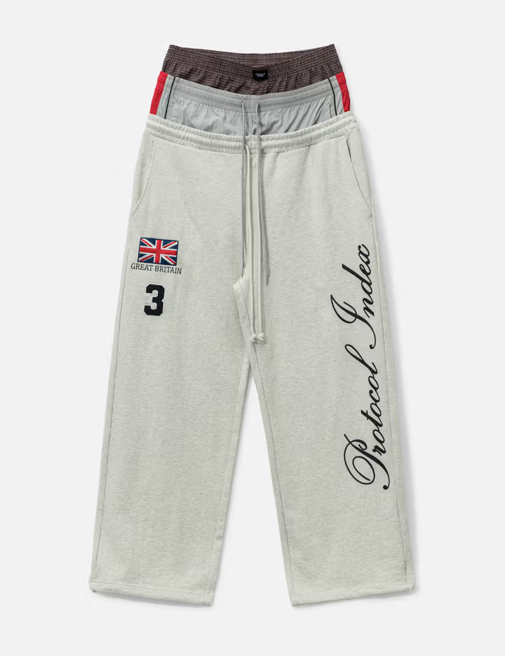3 Layered Sweat Pants