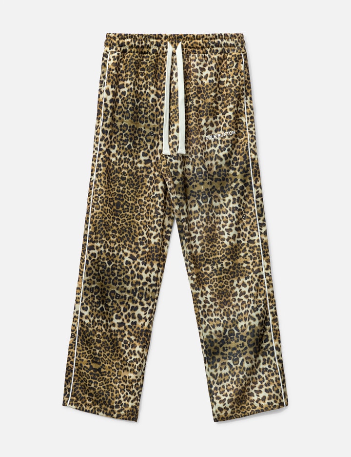 Leopard Piped Track Pants