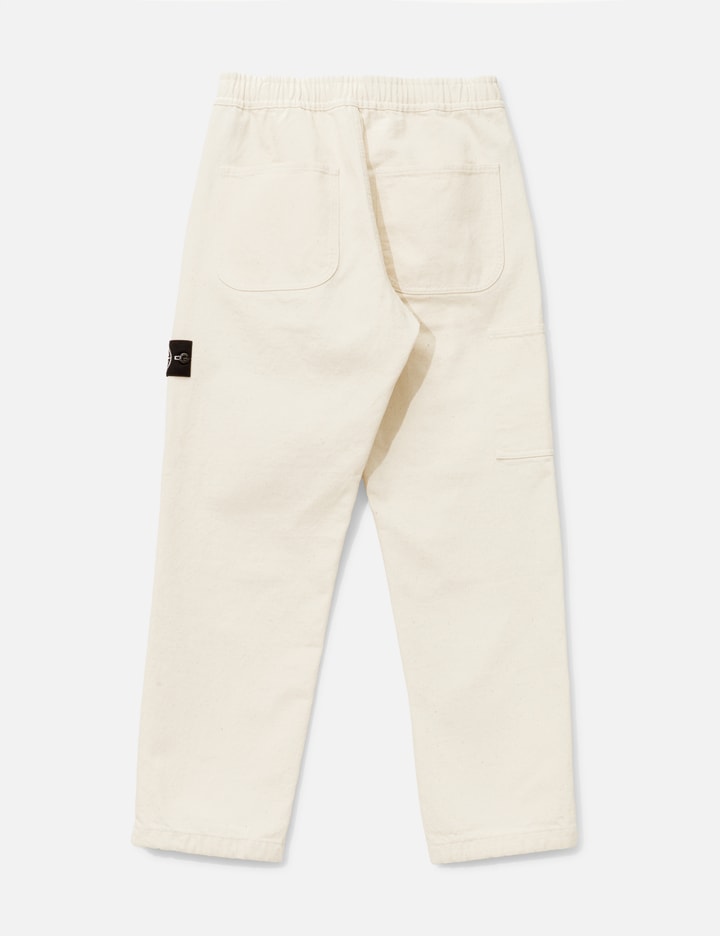 Natural Cotton Gabardine Raw Beauty Chino Trousers