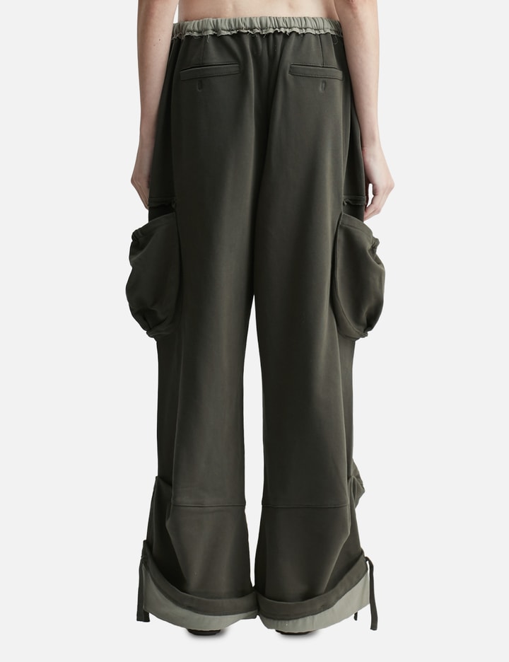 Utility Contrast Trim Jersey Pants