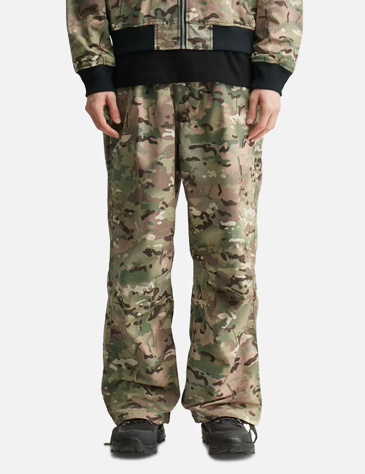 Gem Camo Wide Pants