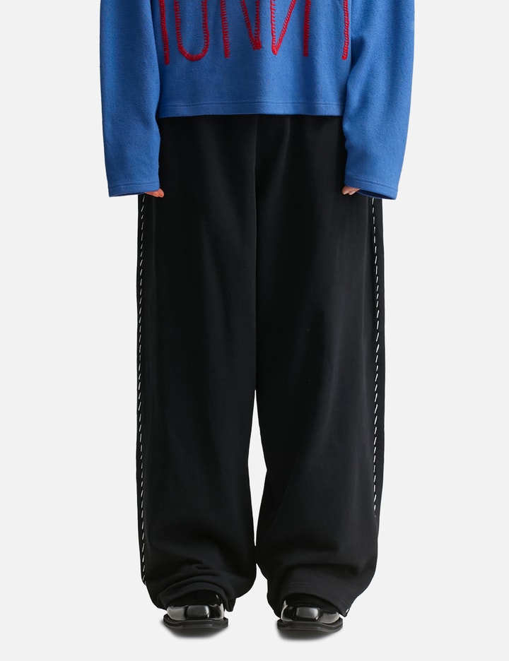 Black French Terry Trouser