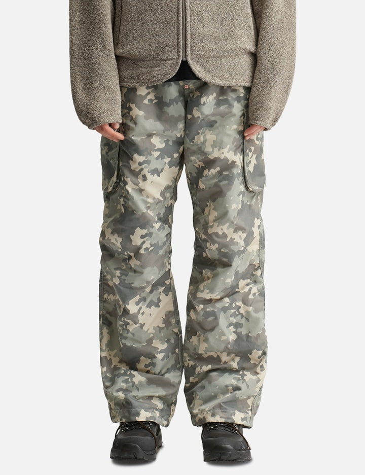 Nylon Cargo Pants