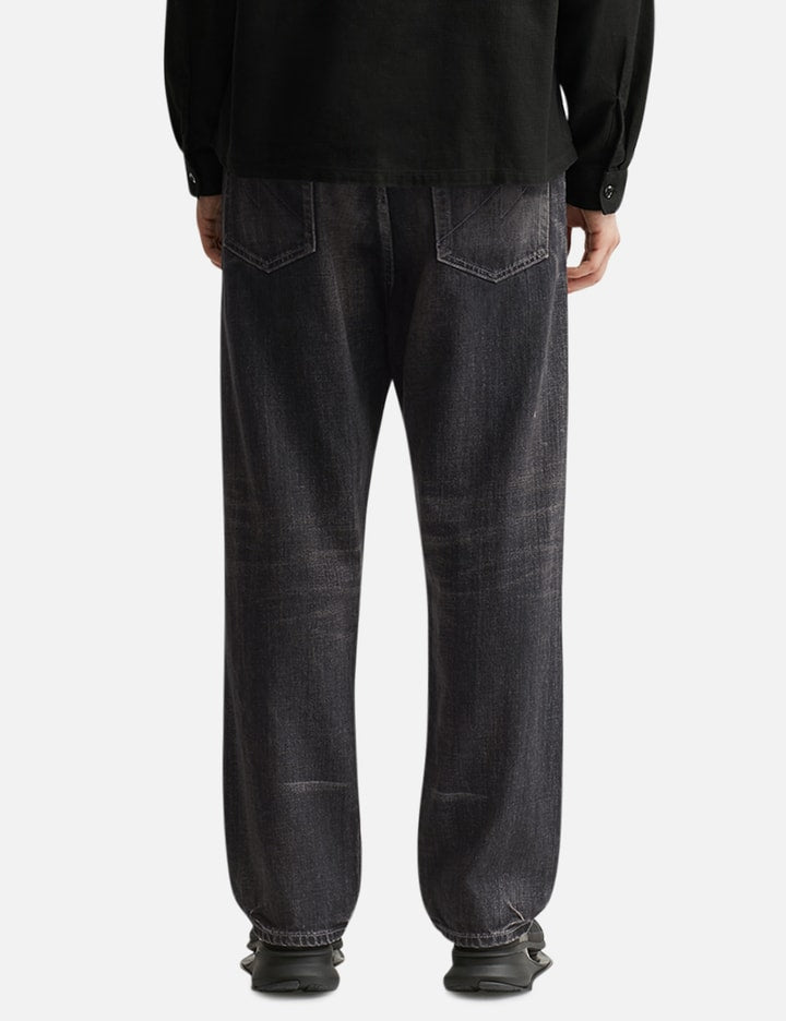 Washed Denim DP Basic Pants