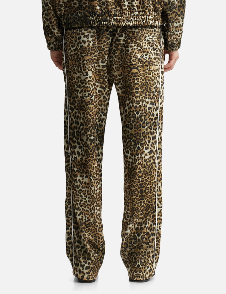 Leopard Piped Track Pants