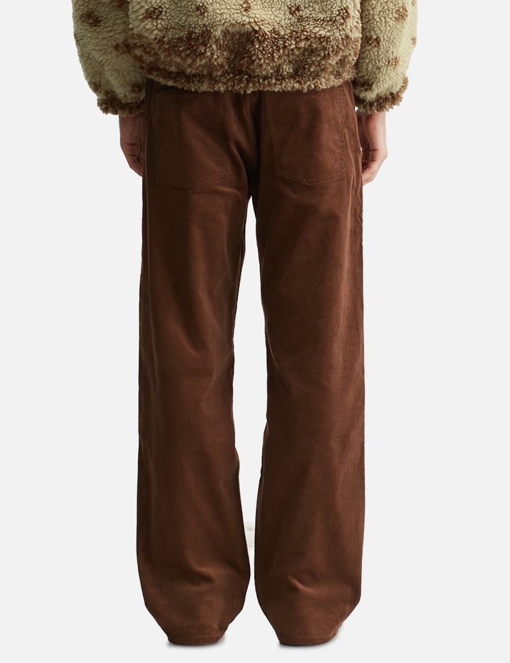 Bandana Embroidery Corduroy Pants