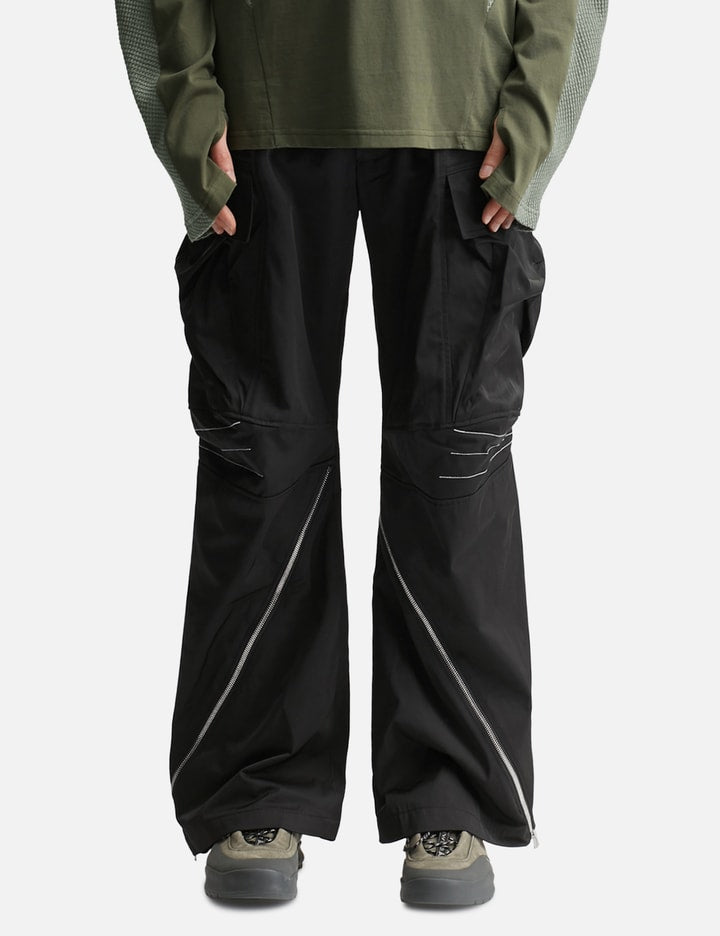 Articulated Knee Dart Cargo Trousers