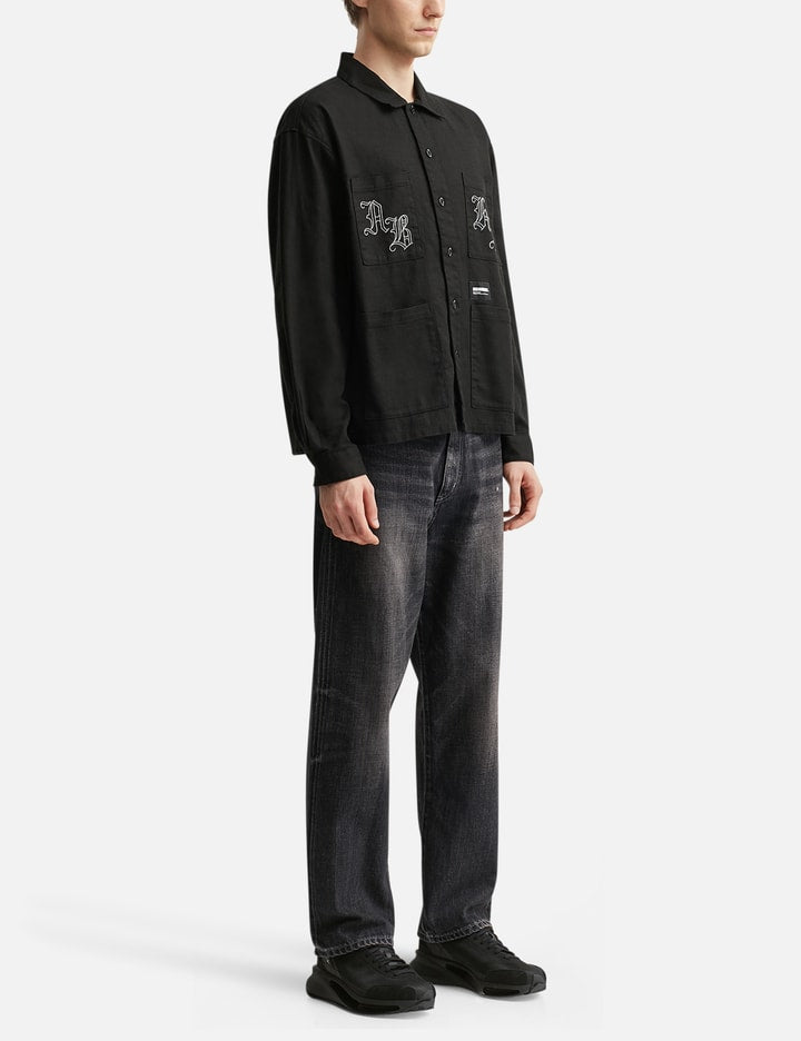 Washed Denim DP Basic Pants