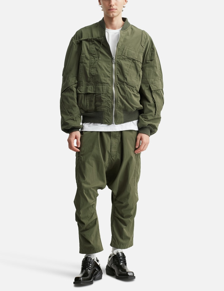 Junya Watanabe Man x Rebuild By Needles Drop Crotch Cargo Pants