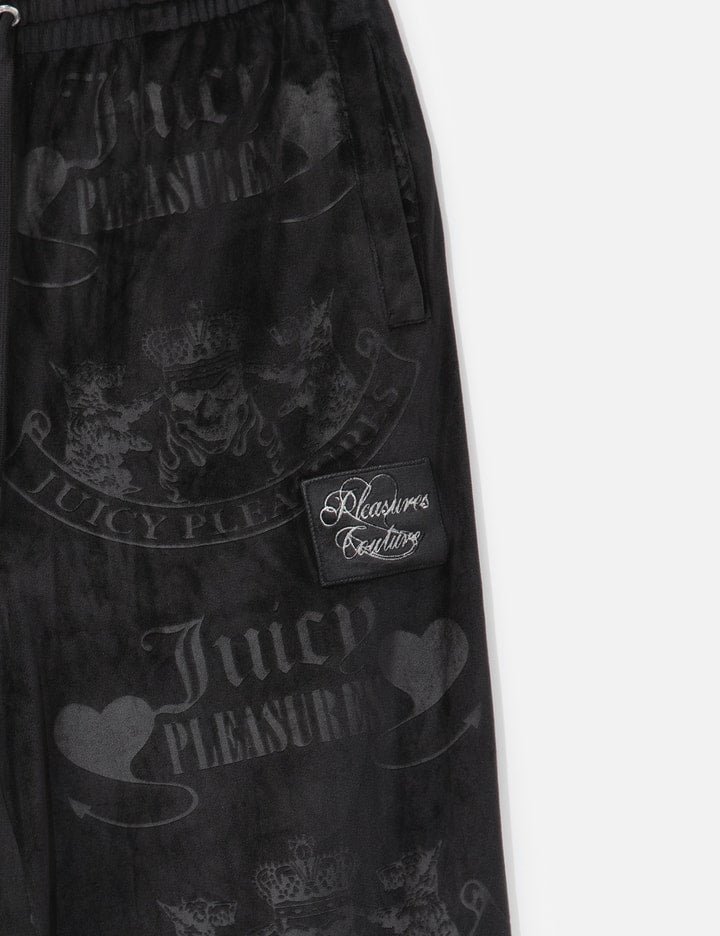 Pleasures x Juicy Couture Crest Velour Track Pants