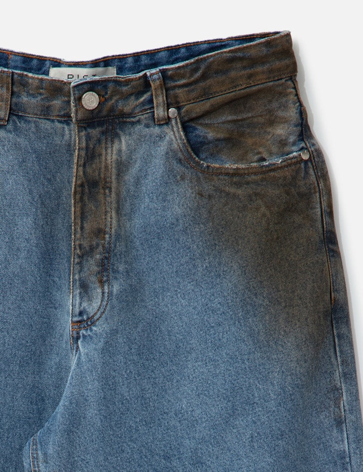 Dirt Stained Oversized Denim