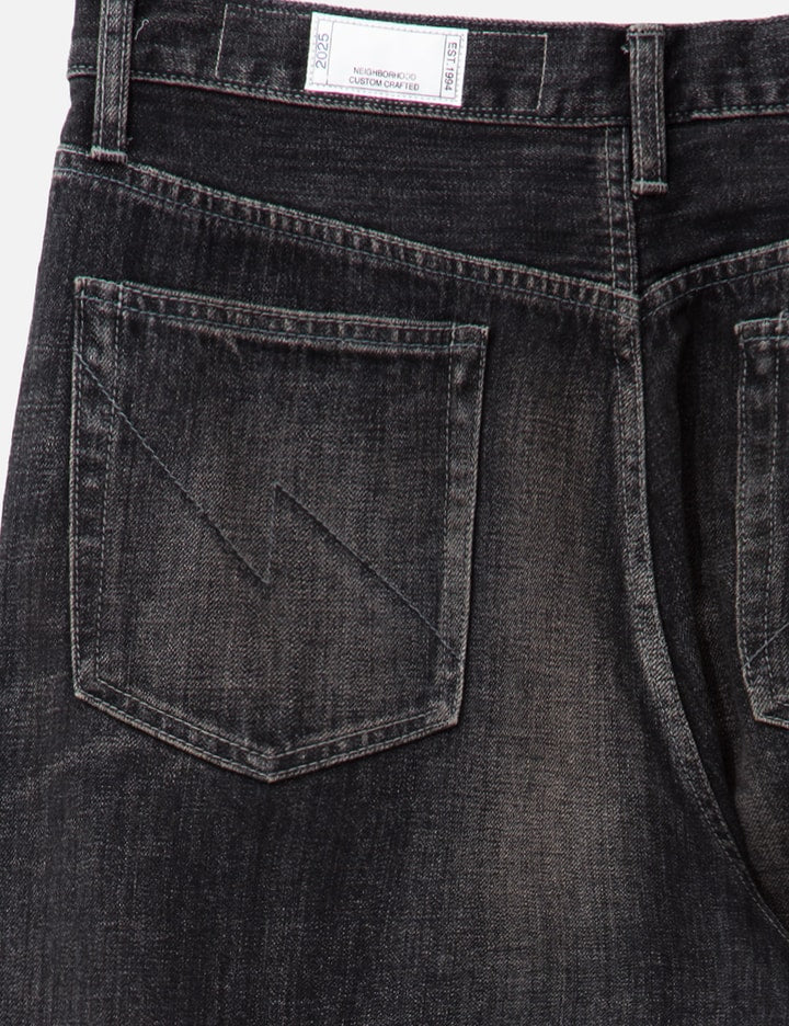 Washed Denim DP Basic Pants