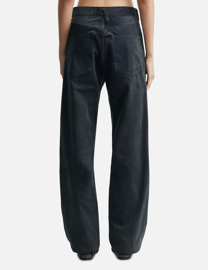 Bandana Embroidery Corduroy Pants