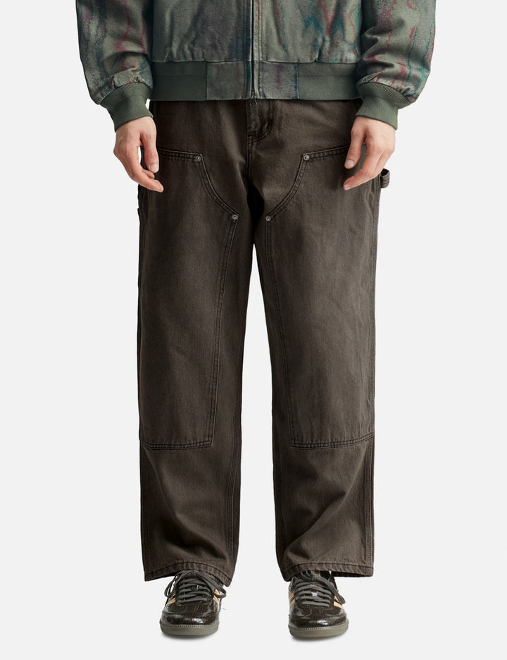 Denim Double Knee Pant